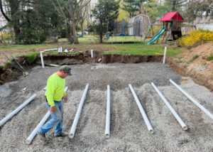pompton Plains septic drainfield